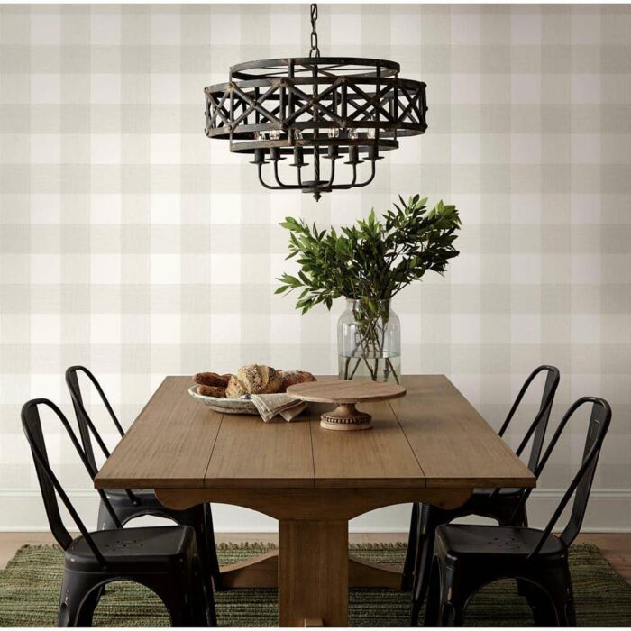 34.17 sq. ft. Magnolia Home Common Thread Premium Peel and Stick Wallpaper